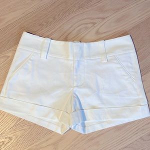 Alice + Olivia White Shorts